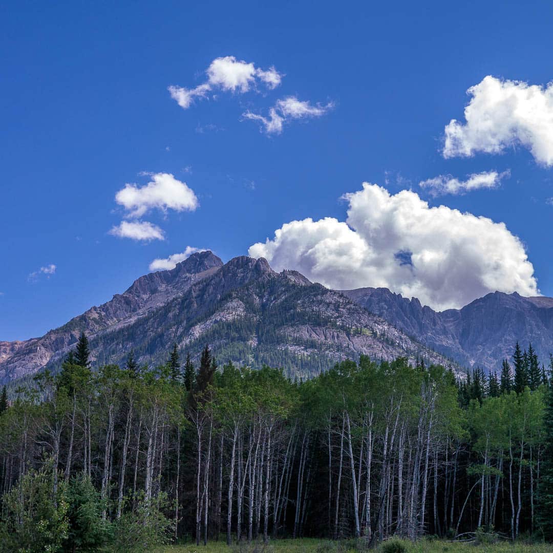 Rocky mountian peaks