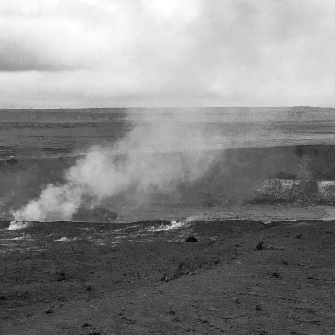 Kilauea crater two