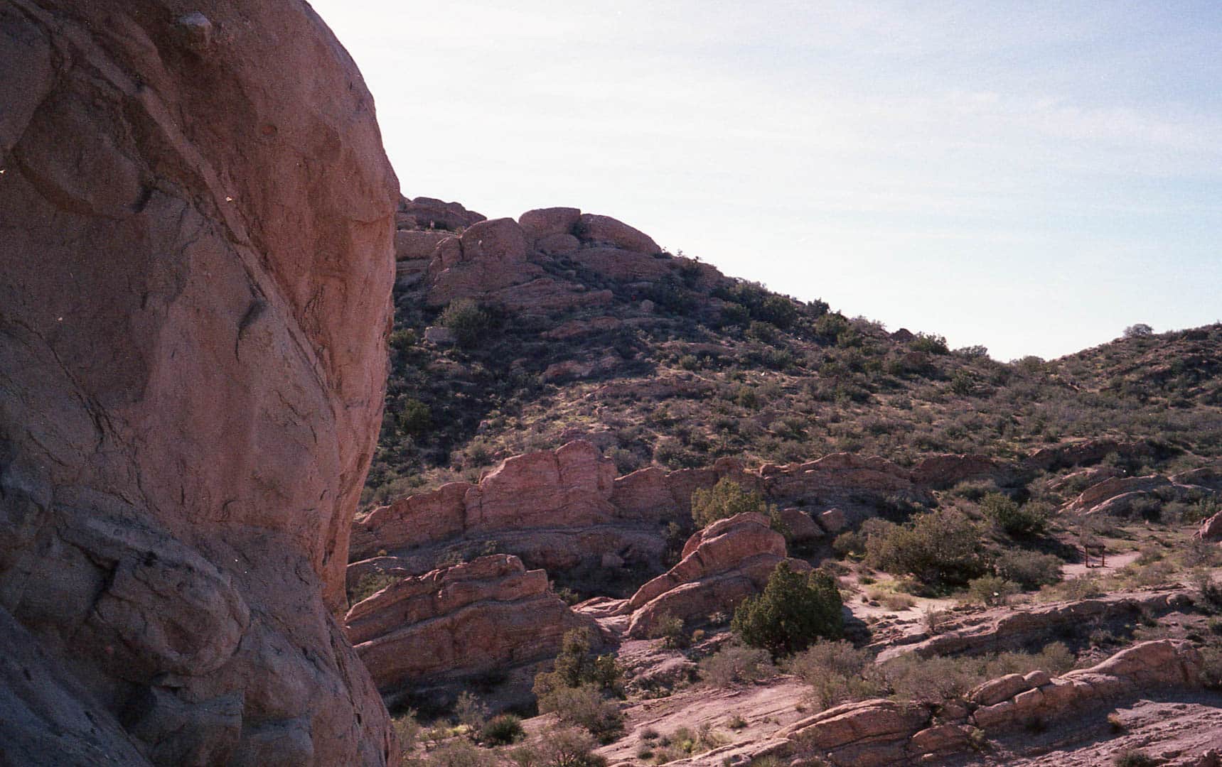 Rocky hillside