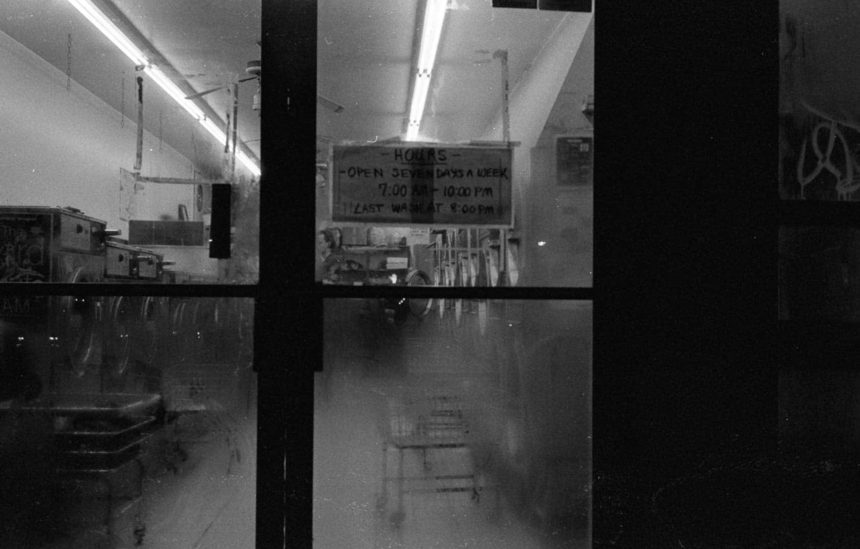 Closed laundromat