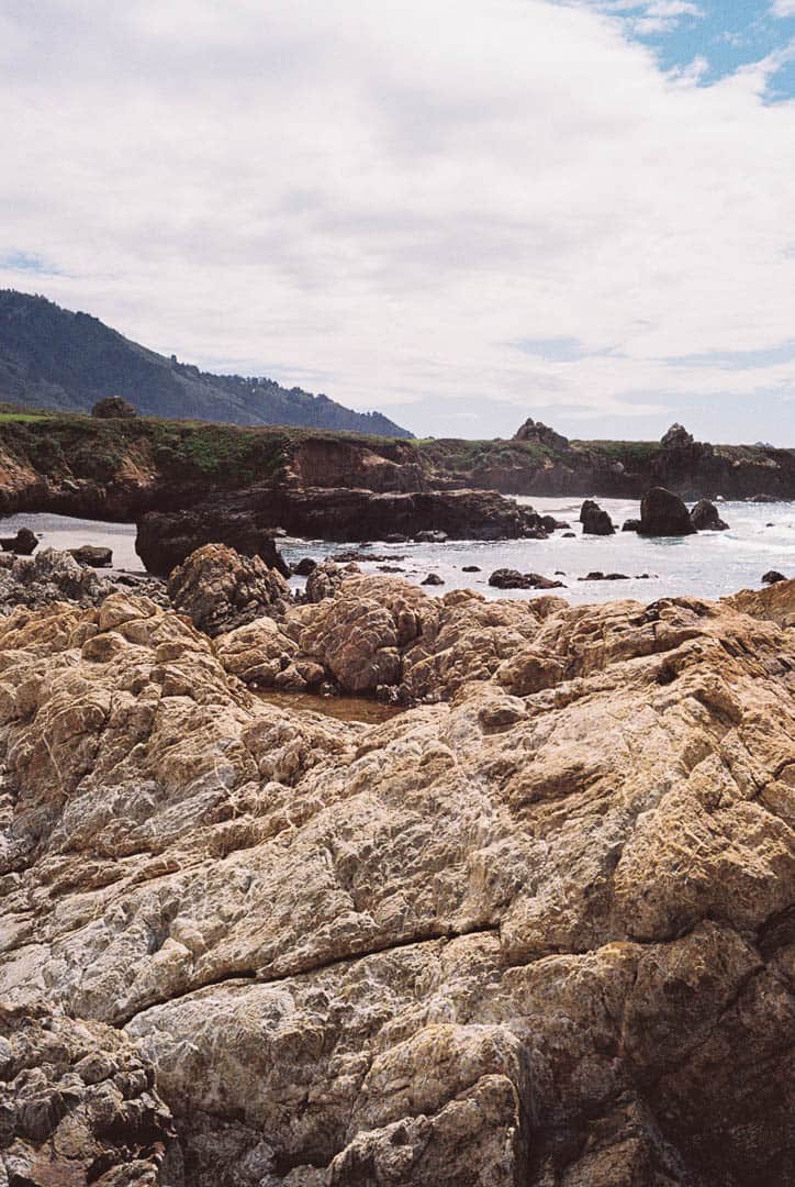 Rocky shoreline