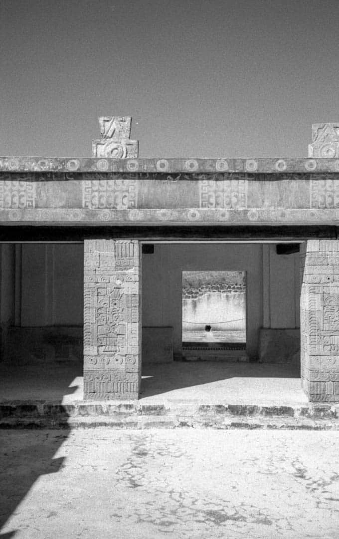 An interior structure at Teotihuacan