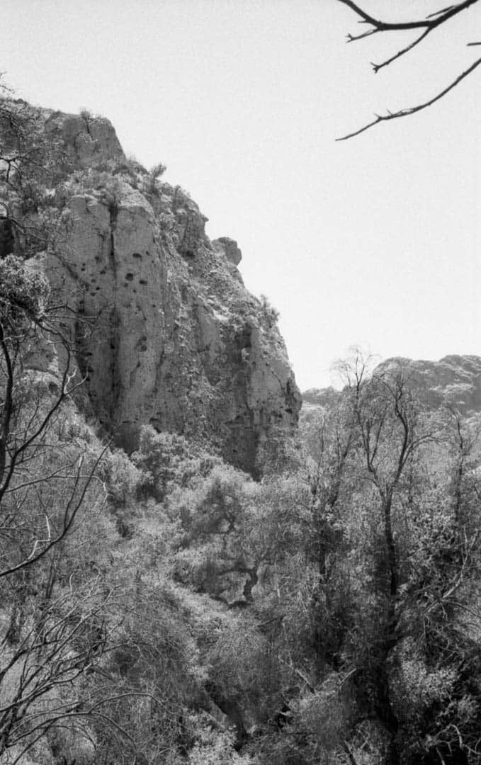 Rocky bluffs of Malubu State Park